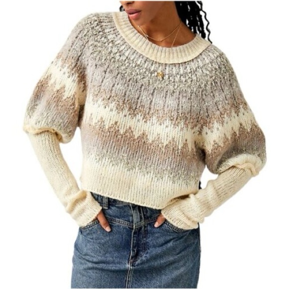 Free People “Home For The Holidays” Sweater